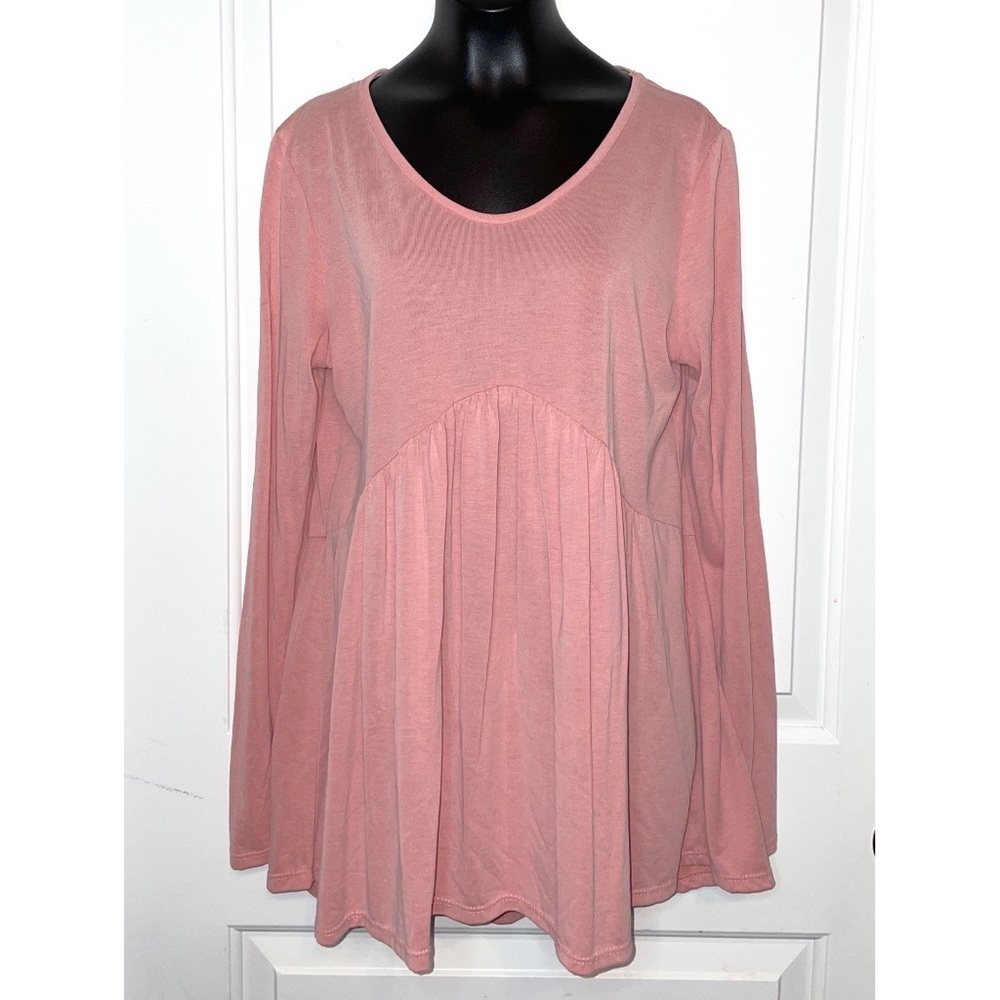 Pink tunic top